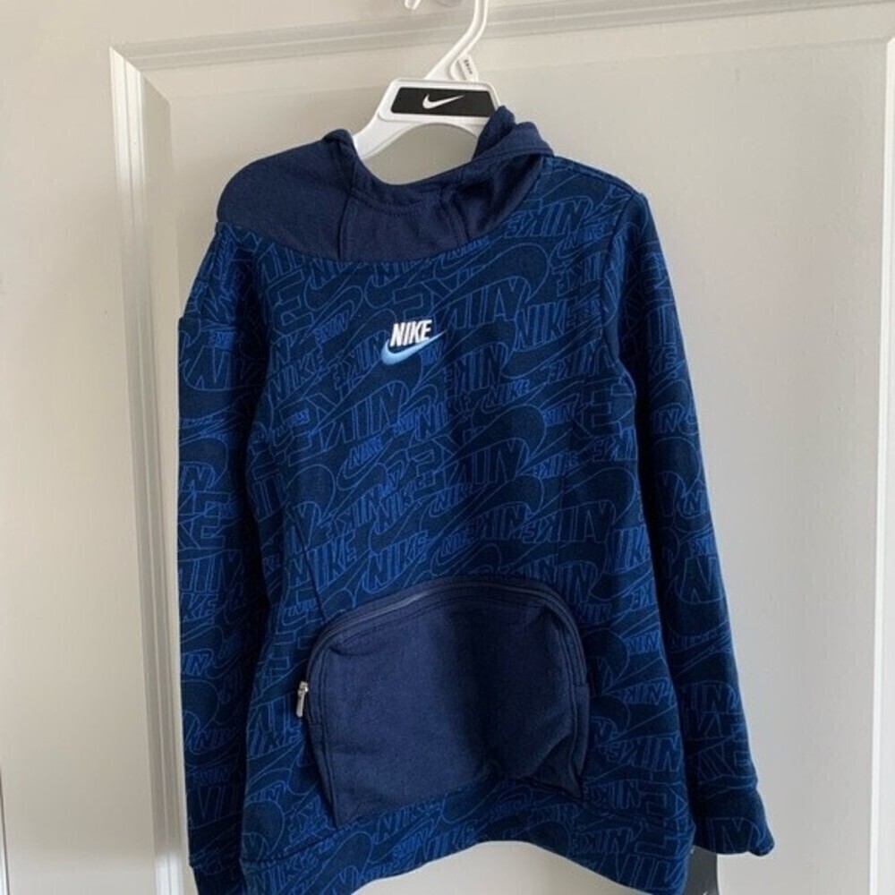 - NIKE Boys Zipper Pouch Jacket Size 6 - Picture 6 of 7